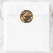 Sticker Rond Carlin (Sac)