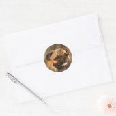 Sticker Rond Carlin (Enveloppe)