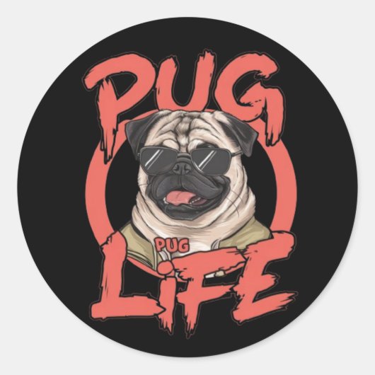 Sticker Rond Carlin (Devant)