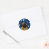 Sticker Rond Carlin de la Caroline du Sud (Enveloppe)
