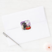 Sticker Rond Carlin (fawn) Halloween Candy (Enveloppe)