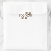 Sticker Rond Carlin maman (Sac)