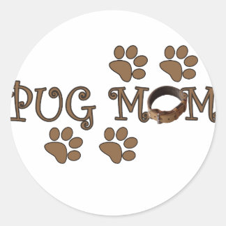Sticker Rond Carlin maman