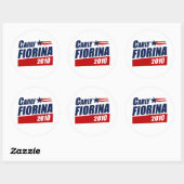 STICKER ROND CARLY FIORINA 2010 (Feuille)