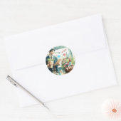 Sticker Rond Carnet d'appréciation (Enveloppe)