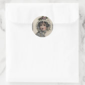 Sticker Rond Caroline (Sac)