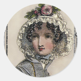 Sticker Rond Caroline