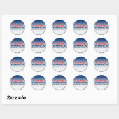 Sticker Rond carolynscandidats (Feuille)
