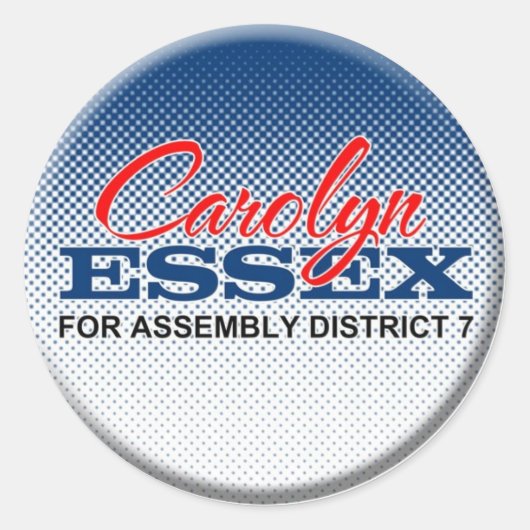 Sticker Rond carolynscandidats (Devant)