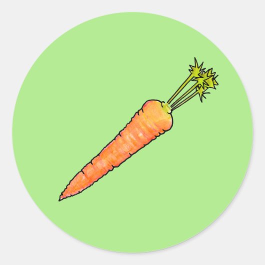 Sticker Rond Carotte (Devant)