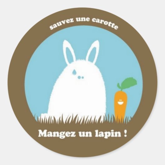 Sticker Rond Carotte (Devant)