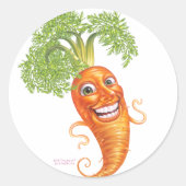 Sticker Rond carotte (Devant)