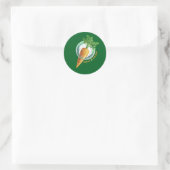 Sticker Rond 🥕 carotte de l'année (Sac)