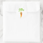 Sticker Rond Carottes (Sac)