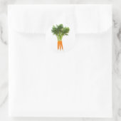 Sticker Rond Carottes (Sac)
