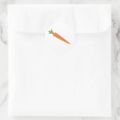Sticker Rond Carottes (Sac)