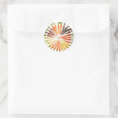 Sticker Rond Carottes (Sac)