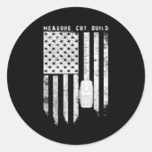 Sticker Rond Carpentier pour (Devant)