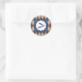 Sticker Rond carreau (Sac)