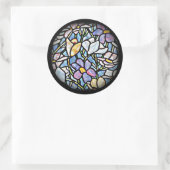 Sticker Rond Carreaux de mosaïque (Sac)