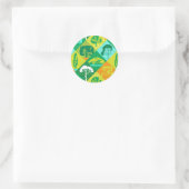 Sticker Rond Carrefour (Sac)