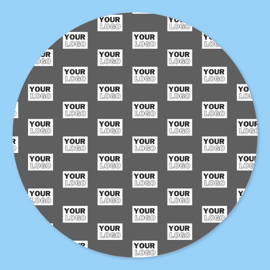 Sticker Rond Carrelage de votre logo de conception d'image ou d