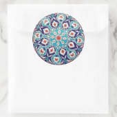 Sticker Rond Carrelage en mosaïque Turquoise (Sac)