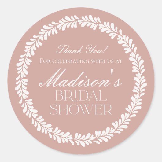 Sticker Rond Carrelage Talavera Rose Fiesta Espagnole Réception (Devant)