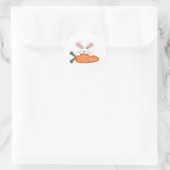 STICKER ROND CARROT CUSTOMBUNNYCARROT (Sac)