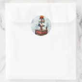 Sticker Rond Carrousel de fil (Sac)