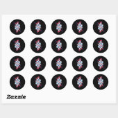 Sticker Rond Carte de jeu Hunter X Hunter Hisoka (Feuille)