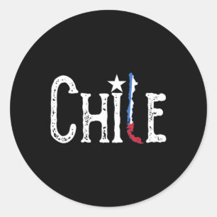 Sticker Rond Carte du drapeau Fête de l'indépendance patriotiqu