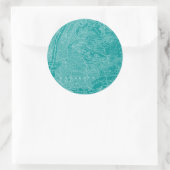 Sticker Rond Carte graphique de New York (Sac)