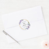 Sticker Rond Carte mariage (Enveloppe)