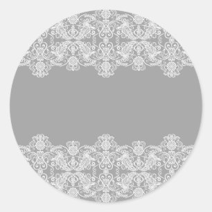 Sticker Rond Carte mariage