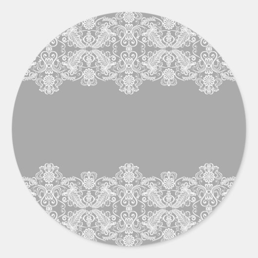 Sticker Rond Carte mariage (Devant)