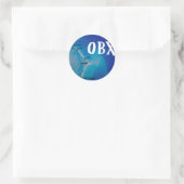 Sticker Rond Carte OBX Sud (Sac)