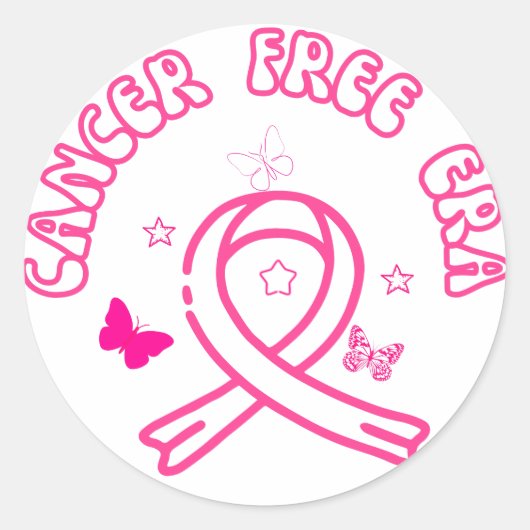 Sticker Rond Carte postale (Devant)