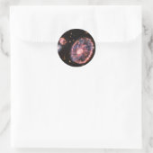 Sticker Rond Cartwheel Galaxy JWST James Webb Télescope spatial (Sac)