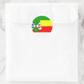 Sticker Rond Casablanca, Maroc (Sac)