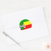 Sticker Rond Casablanca, Maroc (Enveloppe)