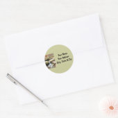 Sticker Rond Cascade (Enveloppe)