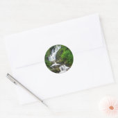 Sticker Rond Cascade de Torc paysage, Irlande (Enveloppe)