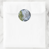 Sticker Rond Cascade de Yellowstone (Sac)