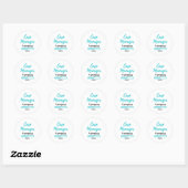 Sticker Rond Case manager (Feuille)