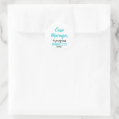 Sticker Rond Case manager (Sac)