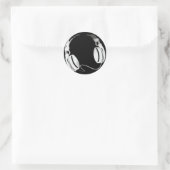Sticker Rond Casque (Sac)