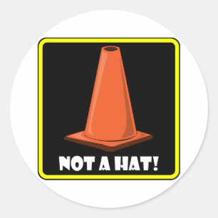 Sticker Rond CASQUETTE CONE 1a
