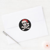 Sticker Rond Casquette n Claus (Enveloppe)