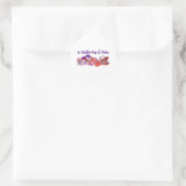 Sticker Rond casquette_rouge_ (Sac)